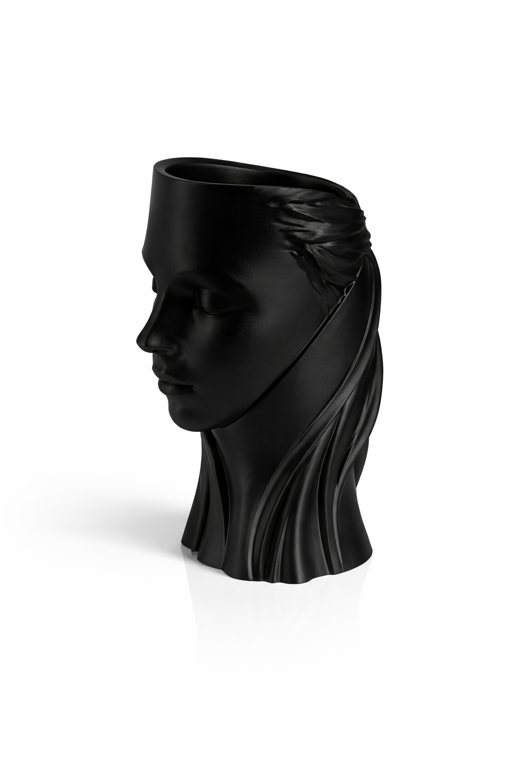 Dekoratif Yüz Vazo - Çok Fonksiyonlu Kalemlik Organizer